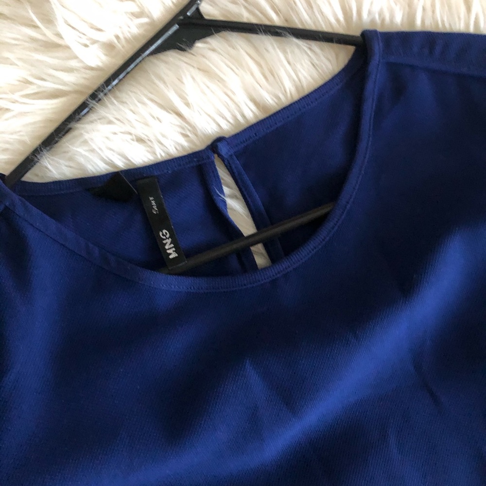 mango Blue Dress
